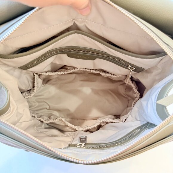 Mina Baie Kinney Backpack Vegan Full Sage - Picture 9 of 14